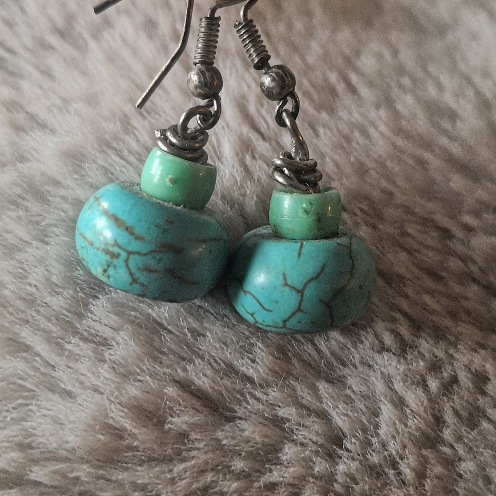 Turquoise earrings